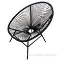 Steel Frame+PE rattan Chair